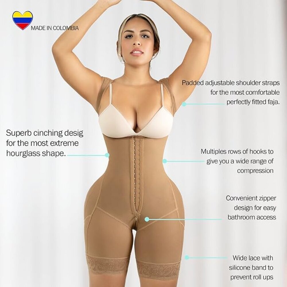 Stage 2 Colombian BBL Faja- Post Surgical Recovery Shaper For Tummy Tucks